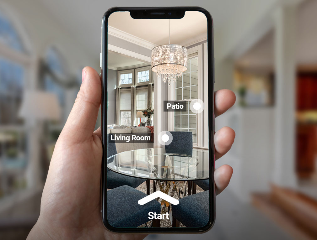 Use your mobile phone to explore Virtual Tours