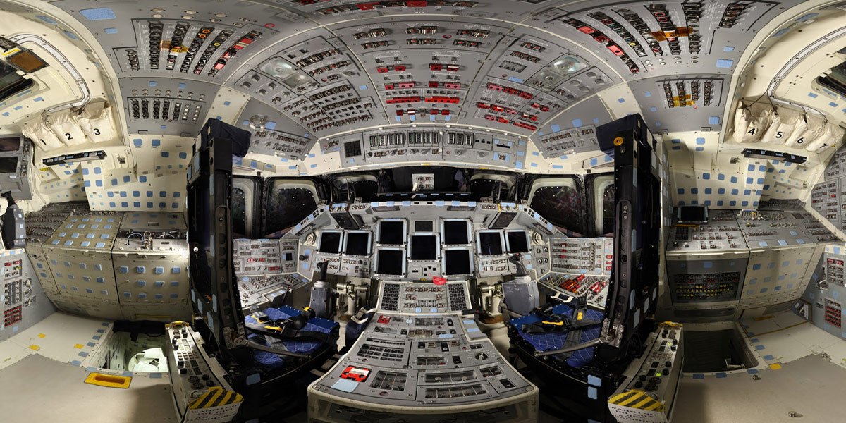 Virtual Tours of Space Shuttles