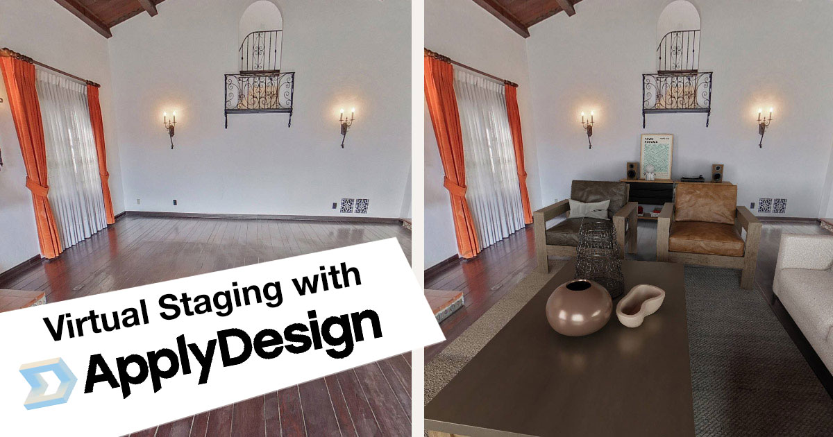 Virtual Staging with ApplyDesign