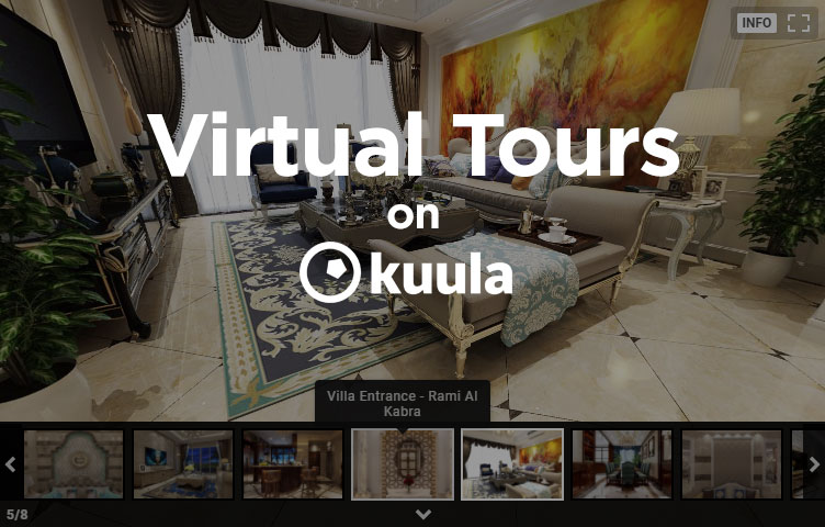 Virtual Tours on Kuula