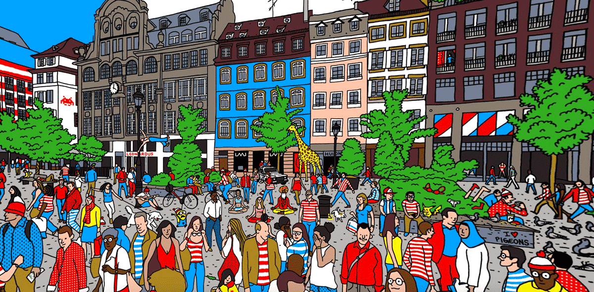 WHERE THE #$%&* IS WALDO?