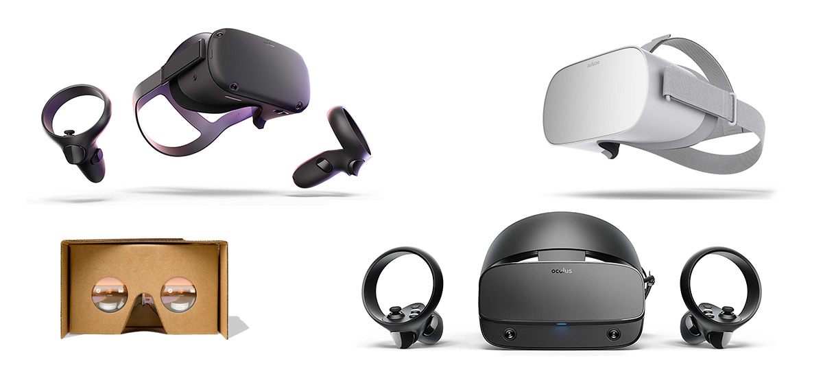 Most popular VR headsets